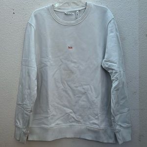 Helmut Lang Taxi Paris Crewneck Sweatshirt Mens Size XL